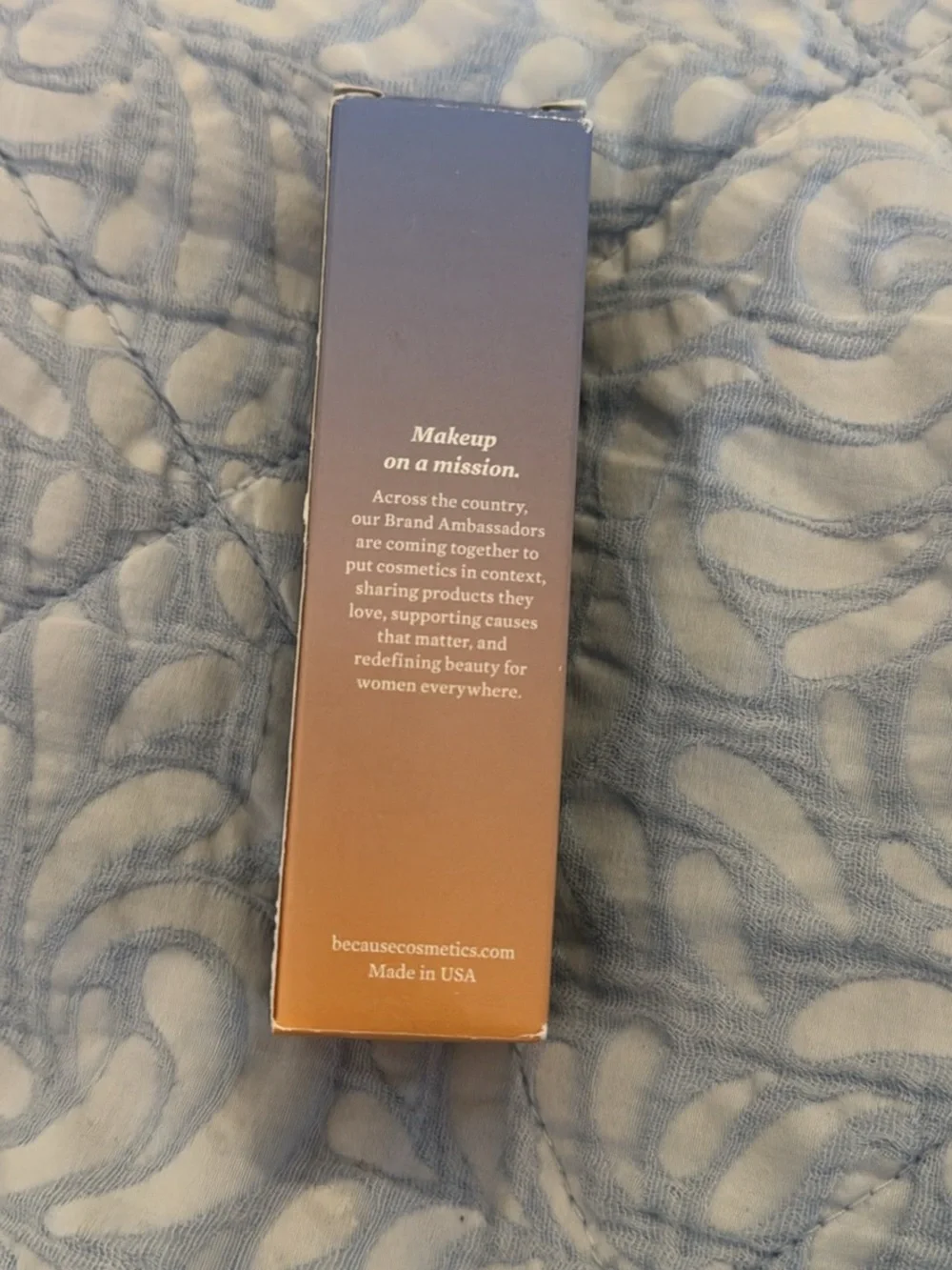 BeCAUSE Hydrating Liquid Foundation - Cream Shade Light Ivory